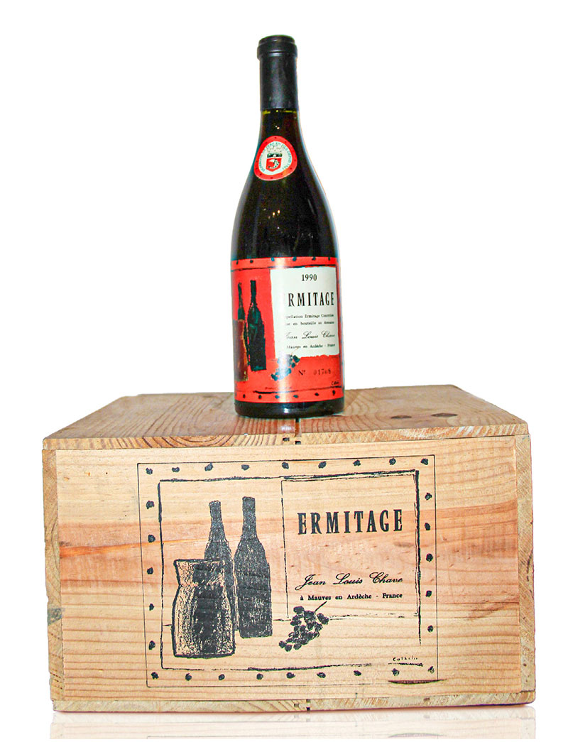 lot 324: 1990 Ermitage Jean Louis Chave.